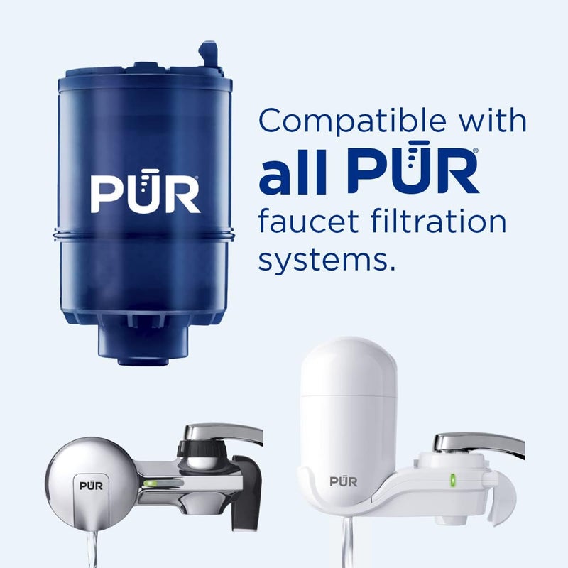 PUR PLUS Faucet Mount Replacement Filter - Genuine 3-in-1 Powerful Water Filtration System for Lead Removal and Mineral Taste - Image 4